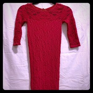 3/4 sleeve dress